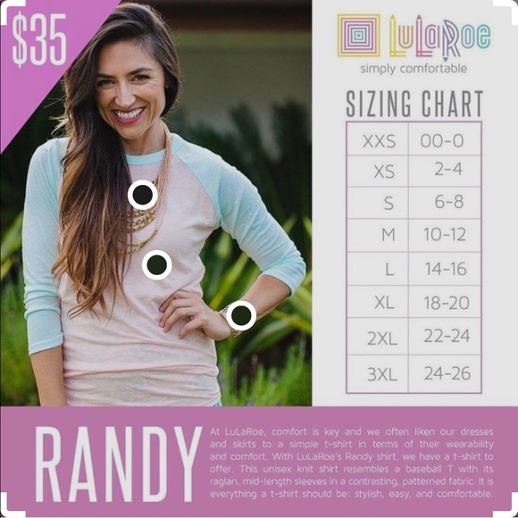 2 LuLaRoe Randy’s - Picture 6 of 6